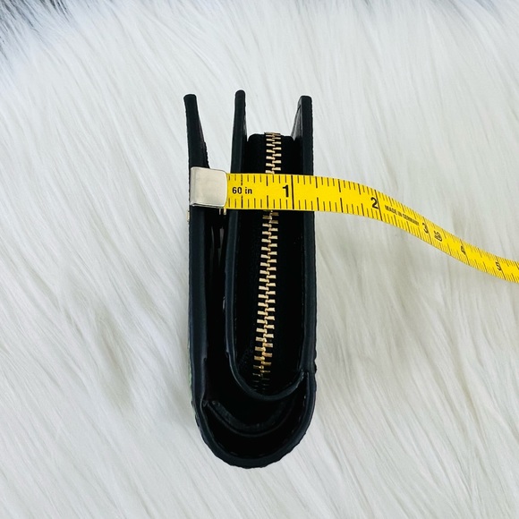 COACH Snap Wallet Signature Canvas Fairytale Rose Print - Picture 14 of 16